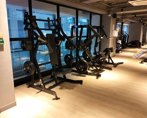 Trong nhà gỗ màu PVC bề mặt gạch phòng tập thể dục cao su CuộN sàn EPDM SBR hạt dưới lồng vào nhau tập thể dục Mat hấp thụ sốc - Product Image 1