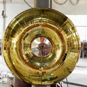 Cantinetta Elettrica da <span class=keywords><strong>Parete</strong></span> di Design di Alta Gamma, Stile Riccio di Mare, in Metallo, per Villa, Casa, Bar, <span class=keywords><strong>Soggiorno</strong></span> - Product Image 2