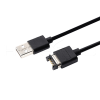 Câble magnétique HYTEPRO 4 broches M512, conception multifonctionnelle pour la synchronisation des données et la charge, pour l'électronique industrielle et grand public