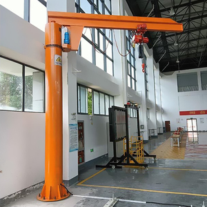 עגורן זרוע (ג'יב) בעל קיבולת גדולה, מסוג עמוד או רצפתי, 1 טון/5 טון, זמין בייצור לפי הזמנה (OEM) עם משלוח מהיר למכירה - Product Image 2