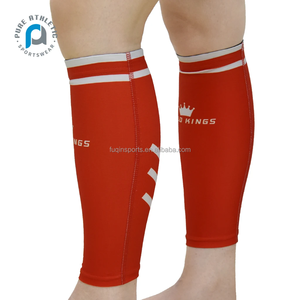 FQ kustom hijau tuatareaaa gradien atlet betis lengan Digital kamuflase kaki lengan sublimasi olahraga pelindung kaki penutup - Product Image 6