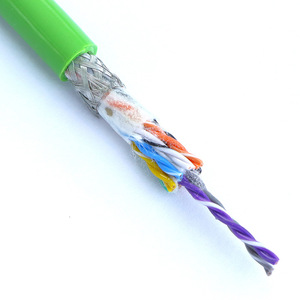 Trvvp 10 * 0.3mm शिelded सिग्नल रोबोट नियंत्रण केबल प्रत्यक्ष कारखाने की आपूर्ति लचीली ड्रैग चेन संचार केबल्स - Product Image 4