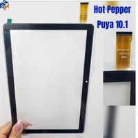 Layar Sentuh 10.1 Inci untuk Tablet Hot Pepper Puya Panel Kapasitif Eksternal Sensor Digitizer Tulisan Tangan Pengganti Multisentuh