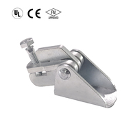 Support Sismique pour Tuyau, Raccord Pivotant 1/2 Pouce Universel, Finition Électrogalvanisée, Connecteur Réglable en Acier Q235 5mm, CE FM pour