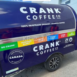 รถขายอาหารเคลื่อนที่ยอดนิยมปี 2025 รถขายกาแฟแบบเร็ว รถพ่วงขายอาหารพร้อมขาย - Product Image 5