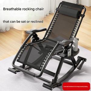 Chaise pliante de relaxation zéro gravité portable avec structure en acier pour les loisirs, le camping, le <span class=keywords><strong>jardin</strong></span> et la plage - Product Image 5
