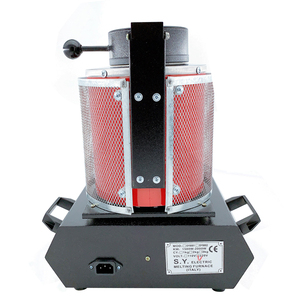 Fourneau de fusion miniature à induction de 1 kg pour l'OR et l'argent, fourneau de fusion d'or de 1 kg - Product Image 5