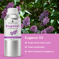 Huile Essentielle d'Eugénol 100% Pure en Gros, Distillée à la Vapeur, Naturelle pour Diffuseurs d'Arômes et Soins Corporels