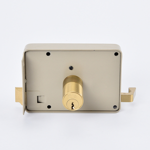 <span class=keywords><strong>Serrure</strong></span> de porte cylindrique fixe, cylindre de <span class=keywords><strong>serrure</strong></span> de porte, multi-<span class=keywords><strong>points</strong></span>, <span class=keywords><strong>serrure</strong></span> de porte à jante africaine avec loquet en laiton - Product Image 2