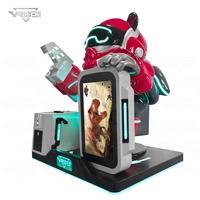 Juego de Realidad Virtual Panda Trooper para Niños, Compatible con Monedas y Billetes, con hasta 11 Juegos