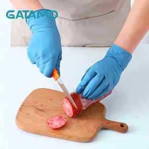 Синие нитриловые перчатки - Product Image 5