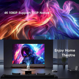 Projecteur portable HY300 Pro 1080P compatible Android 11 WiFi6 BT5.4 270 °   Rotation compatible avec <span class=keywords><strong>TV</strong></span> Stick/ordinateur portable - Product Image 3