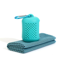 Serviette de sport personnalisée multi-couleurs en microfibre, serviette de cou à séchage rapide et rafraîchissante, longue serviette de sport rafraîchissante