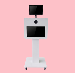 Photomaton à angle élevé avec Wi-Fi, télécommande manuelle, impression instantanée, appareil photo reflex numérique, machine de photomaton moderne avec intégration de paiement commercial - Product Image 1