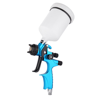 DJY MK-8000 - Aparato de Pintura para Vehículos con Diseño Ergonómico, Ligero, de Aluminio Forjado, Capacidad de la Taza de 600 ml