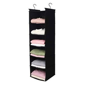 Armario Portátil Moderno de 6 Niveles, Armario de Almacenamiento Plegable de Tela con Bolsa para Colgar Ropa - Product Image 1