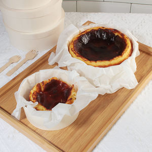 Caja Redonda de Madera para Pastel Personalizada de Grado Alimenticio Caja Transparente para Postres y Queso <span class=keywords><strong>al</strong></span> por Mayor - Product Image 3