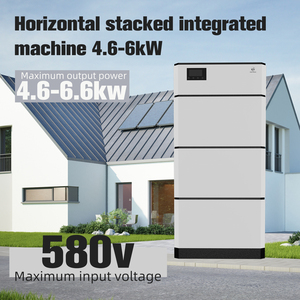 10kWh 51.2V Lithium Ion All in One Hybrid Solar <b>Battery</b> MPPT on Off Grid Wall <b>Mounted</b> Home 12000 Cycles OEM - Product Image 2