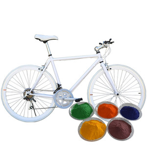 Sparkle Poliéster Glitter Colors Ral9003 Revestimiento en polvo blanco Fabricación de <span class=keywords><strong>pintura</strong></span> en aerosol epoxi <span class=keywords><strong>para</strong></span> <span class=keywords><strong>muebles</strong></span> de bicicleta Barco - Product Image 1