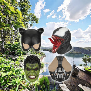 Máscaras de Fiesta de Halloween de Látex Realistas al por Mayor, Casco Completo de <span class=keywords><strong>Hulk</strong></span> Invencible, Venom, Batman para Cosplay - Product Image 3