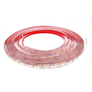 Cuerda de luz <span class=keywords><strong>Led</strong></span> de alto brillo, 24V, luz blanca cálida de un solo Color, smd2835, tira de luz suave de 120leds, impermeable para interiores y exteriores - Product Image 2