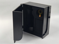 Boîte cadeau en bois laqué de luxe pour vin et spiritueux, design personnalisé, édition limitée, boîte de collection de whisky et de vin en bois