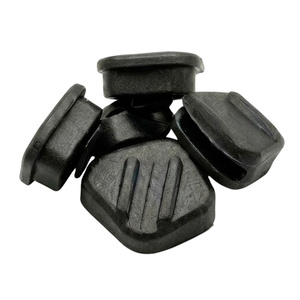 Good Quality Automotive <b>Rubber</b> Pedal Foot Rest <b>Plastic</b> Injection Molding Black <b>Rubber</b> Automotive Pedal Pad - Product Image 1