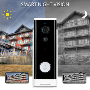 {Manufacturer} Sonnette de porte intelligente Tuya Smart Life 1080P haute définition, caméra vidéo Wi-Fi pour la maison, compatible Google et Alexa - Product Image 3