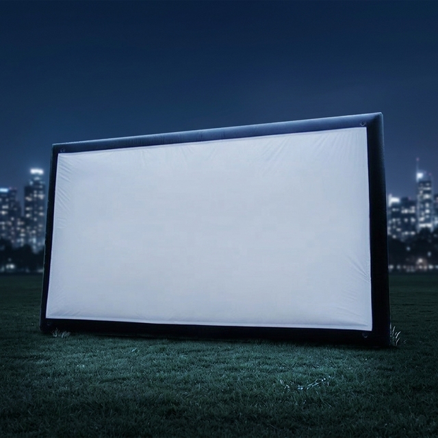 Wholesale High Quality Custom Advertising Large Theater Projector Screen Cinema Inflatable Outdoor Movie Screen for Sale