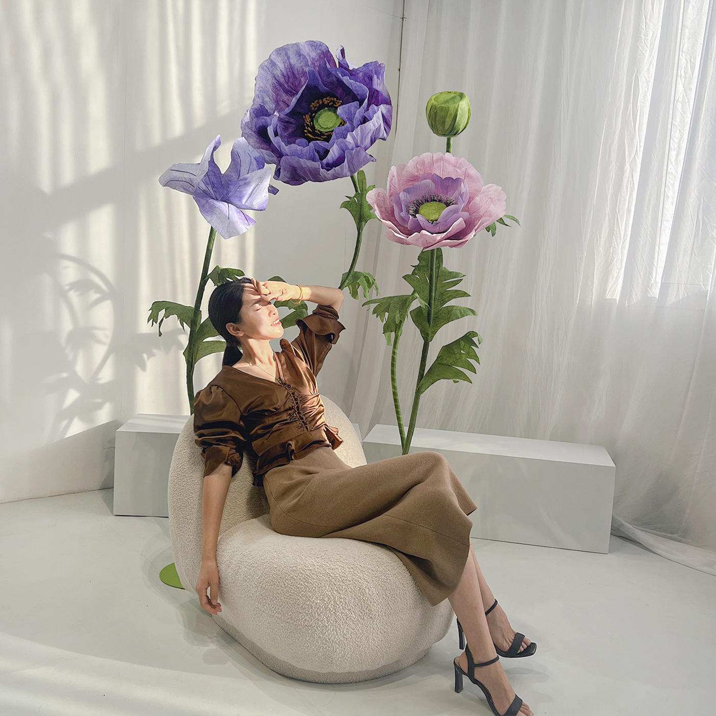 burgundy wedding decoration