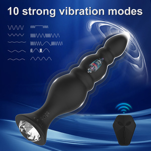 Hot bán không dây điều khiển từ xa nam rung tuyến tiền liệt Massager xoay hậu môn Vibrator Butt cắm dilator Đồ chơi tình dục cho phụ nữ người đàn ông - Product Image 3