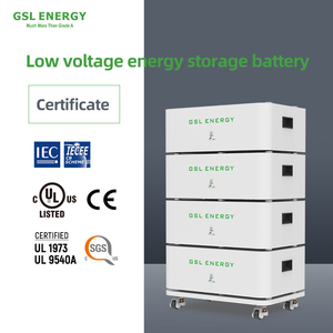 GSL <b>ENERGY</b> Stackable Battery 10kWh 48V 200Ah Lithium Battery Solar <b>Energy</b> <b>Storage</b> <b>System</b> UL9540 UL1973 CE Certified - Product Image 3