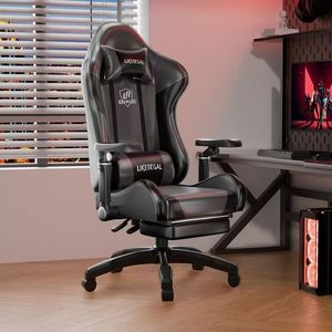 <span class=keywords><strong>Chaise</strong></span> d'e-sport réglable en hauteur, en <span class=keywords><strong>cuir</strong></span> PU, design ergonomique, confortable pour une longue assise sans fatigue, <span class=keywords><strong>chaise</strong></span> pivotante pour la maison - Product Image 1
