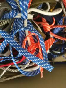 Máquina de trenzado de encaje de zapatos automática de alta velocidad de 16 portadores para hacer cordón plano - Product Image 3