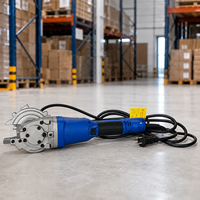 Scie à découper à froid robuste 145-148 mm 2200W sans balais, machine de découpe de métaux portative avec composants à engrenages pour barres d'armature et acier cornière
