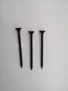 Hochwertige verzinkte, schwarz phosphatierte Gipskarton-Schrauben für Metall und Holz OEM - Product Image 3