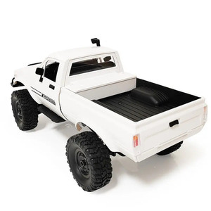 WPL <span class=keywords><strong>Hilux</strong></span> Pick-up C24-1 Coche <span class=keywords><strong>RC</strong></span> Crawler 4x4 Todoterreno con Faros Brillantes, Vehículo de Escalada a Control Remoto DIY, Juguetes Modelo de Alta Velocidad - Product Image 1