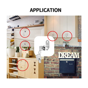 Siêu Bền Tủ Điện Cam Khóa Hình Ống Momentary Off On Key Chuyển Đổi Khóa Vòng Bảng Điều Khiển Chìa Khóa Cam Khóa Cho Khe Cắm Máy - Product Image 5