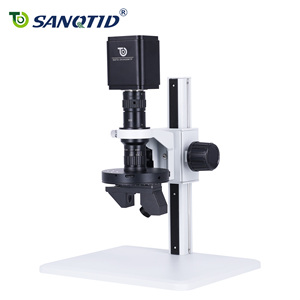 SANQTID 3D 디지털 스테레오 현미경 4K CCD 카메라 360도 회전 현미경 PCB 검사용 - Product Image 2