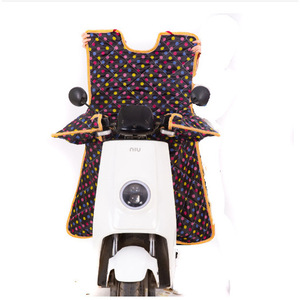 Couverture coupe-vent d'hiver pour scooters électriques, doublure polaire extra épaisse, longueur étendue, résistante au froid - Product Image 5