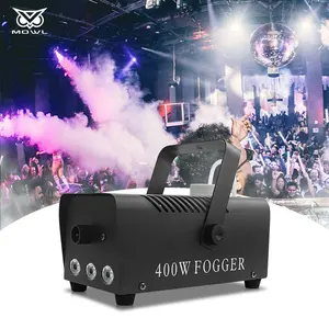 400 W LED RGB Bühnenlicht Miniräuchermaschine mit Fernbedienung Nebelmaschine für Weihnachtsfest Party