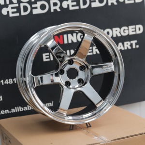 Maining ล้อแม็<span class=keywords><strong>ก</strong></span>แบบฟอร์จ5x114 5X130 5X150 TE37สำหรับ BMW F30 Nissan NAVARA Pajero Sport Prado R53ล้ออัลลอยด์ตามสั่ง - Product Image 3