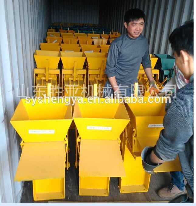 Manual Earth Brick Machine Blocks Making Machinery QMR1-40 Small Clay Brick Making Machine