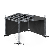 Estructura de Techo Arqueada para Eventos, Tipo Eurotruss, de Aleación de Aluminio, con Cubierta, Alta Capacidad de Carga, Instalación Rápida, Portátil, Certificación TUV, para Música
