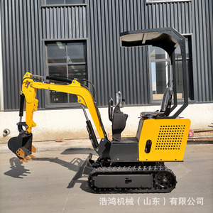 Mini-excavatrice multifonctionnelle de 1,5 T pour travaux ménagers, terrassement, exploitation agricole, ouverture de terres, mini-excavatrice - Product Image 2