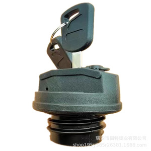 ฝาถังน้ำมันจินเป่ยแบบล็อคได้ พลาสติกสีดำ สำหรับอะไหล่รถตู้ - Product Image 3