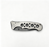 Lame en acier inoxydable, couteau de poche EDC robuste, couteau pliant
