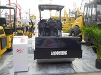 Rouleau vibratoire LTS204H de 4 tonnes à haut rendement avec un seul tambour et un moteur, force d'excitation de 40 kN pour le compactage des sols