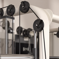 Máquina Smith Multifuncional para Gimnasio, Uso Comercial, Acero Inoxidable, Cable Crossover, Soporte para Sentadillas, Estación de Press de Banca