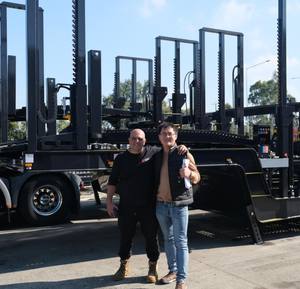 Système <span class=keywords><strong>de</strong></span> <span class=keywords><strong>levage</strong></span> <span class=keywords><strong>pour</strong></span> camions <span class=keywords><strong>de</strong></span> chantier, vérin hydraulique à double effet <span class=keywords><strong>pour</strong></span> les transporteurs multi-étages, remorques à basculement intégré - Product Image 4